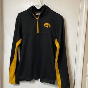 Boys pull over Iowa sweatshirt